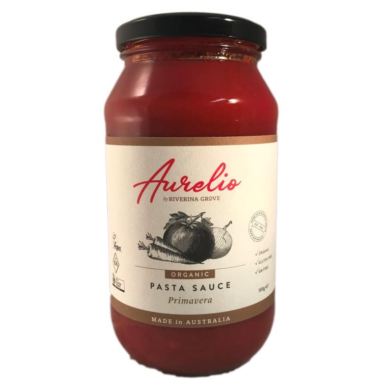 Aurelio - Primavera Pasta Sauce - Organic