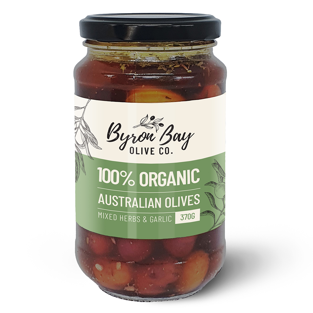 Byron Bay Olive Co - Olives - Aust Organic Cocktail Mix