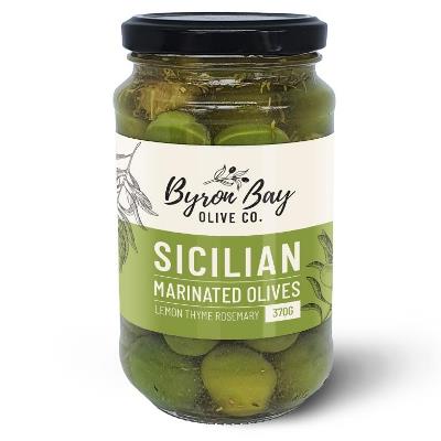 Byron Bay Olive Co - Olives - Sicilians - Rosemary Thmye & Lemon