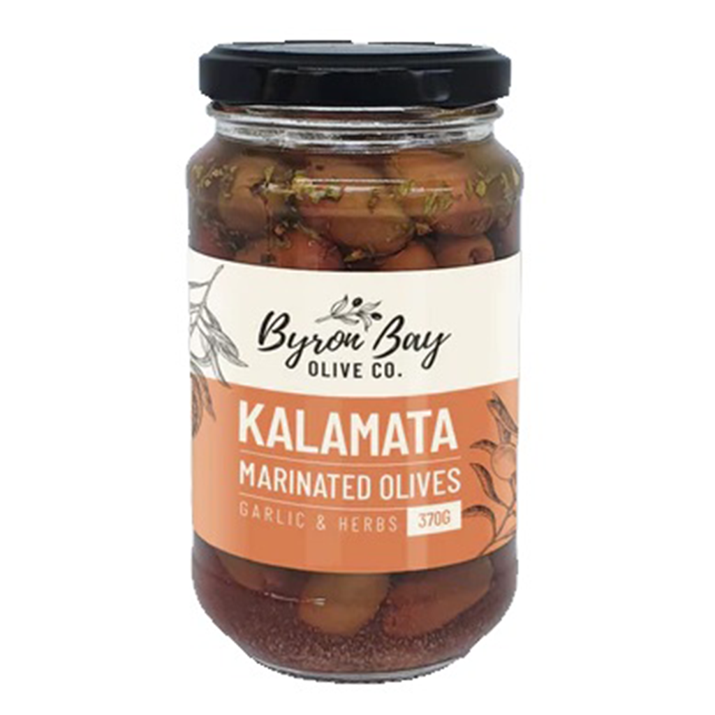 Byron Bay Olive Co - Olives - Herb & Garlic Kalamata
