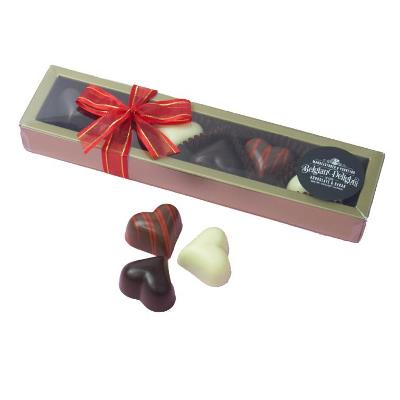 Belgian Delights - Gift Box - Hearts - 6pc