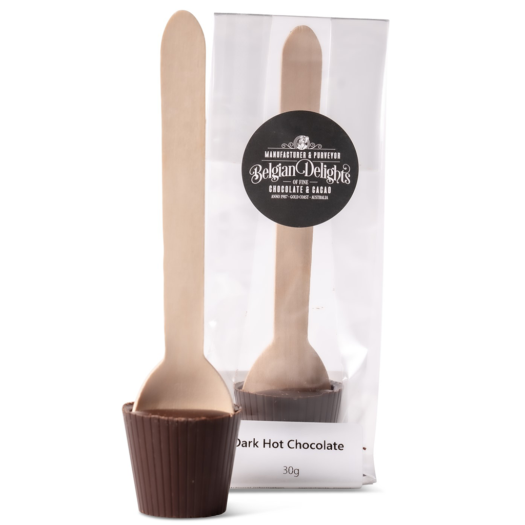 Belgian Delights - Novelty - Dark Hot Chocolate Spoons