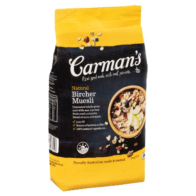 Carmans - Muesli - Bulk - Natural Bircher