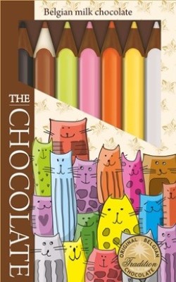 Cokolada - Chocolates Novelty - Crayons - Cats