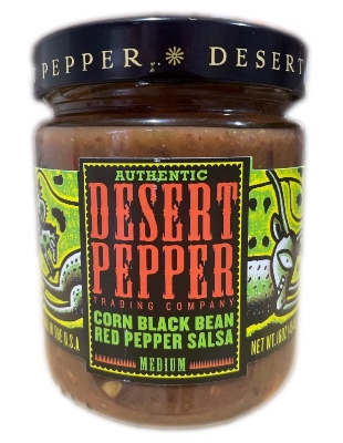 Desert Pepper - Salsa - Corn Black Bean Red Pepper Salsa - Med Hot