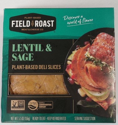 Field Roast - Lentil & Sage Deli Slice