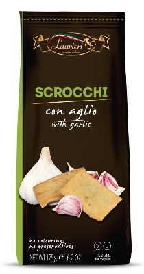 Fratelli Laurieri - Scrocchi Crackers - Garlic