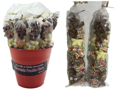 Choc Gallery - Gift Bags - Choc Freckle Stars