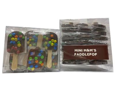 Choc Gallery - Paddle Pops - Milk Chocolate Mini M&M - Counter Display