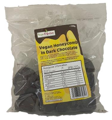Vegan Dark Chocolate Honeycomb
