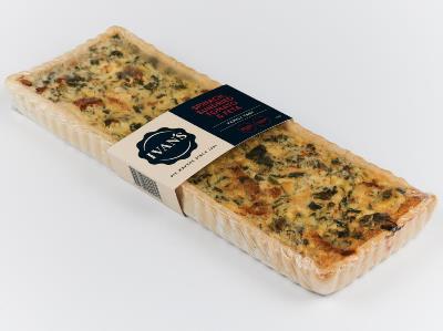 Ivans - Lrg Tarts - Spinach, SD Tomato & Feta