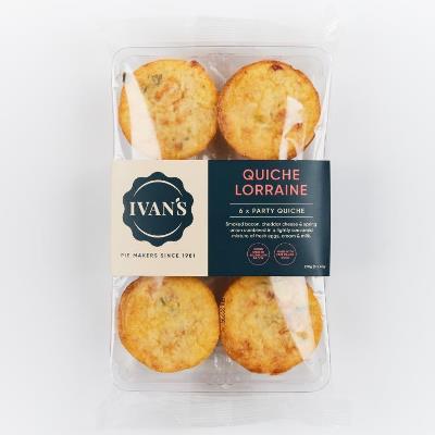 Ivans - Retail - Party Quiche Lorraine