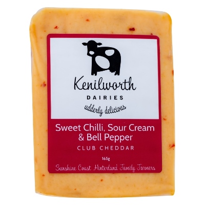 Kenilworth - Sweet Chilli, Sour Cream & Bell Peppers - Hard Cheese