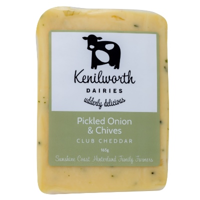 Kenilworth - Pickled Onion & Chives - Hard Cheese