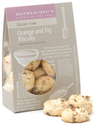 Mother Megs - Gift - Orange & Fig Biscuits - GF