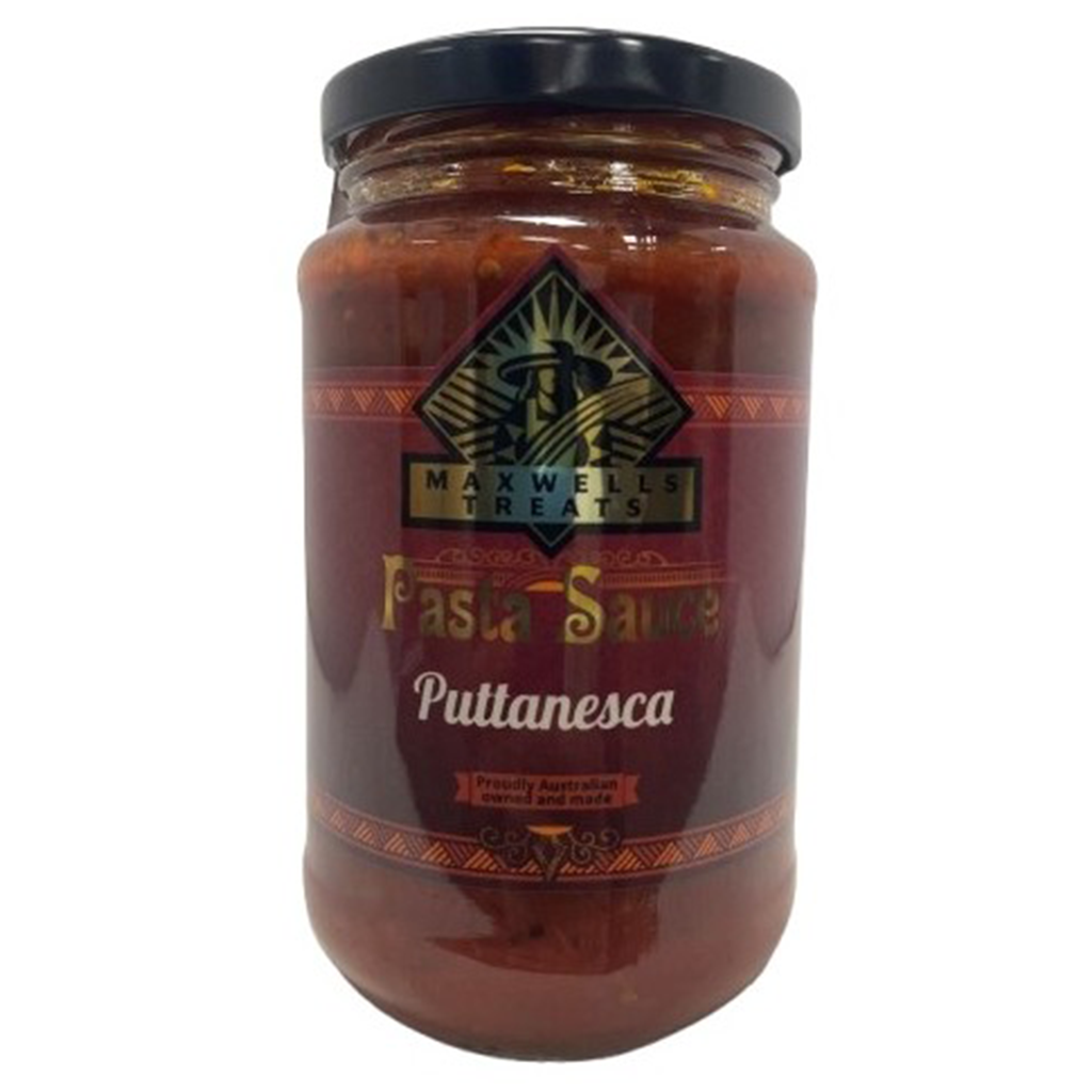 Maxwell Treats - Pasta Sauce - Puttanesca