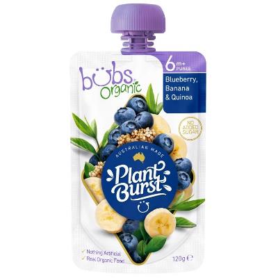 Bubs - Blueberry, Banana & Quinoa - Baby Food - Stage 2