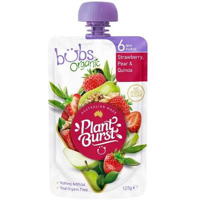 Bubs - Strawberry, Pear & Quinoa - Baby Food - Stage 2