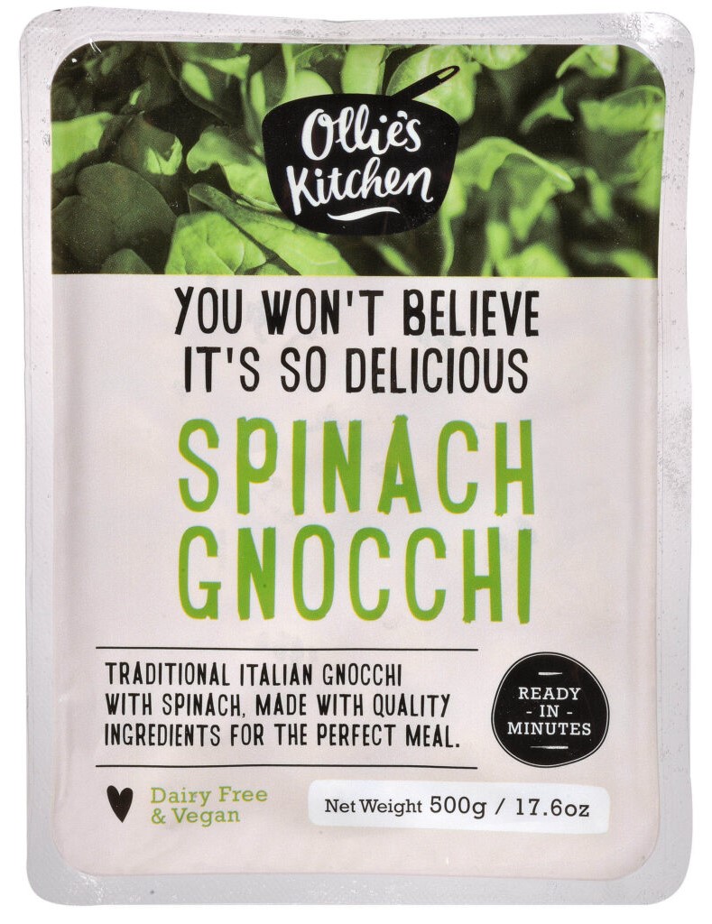 Ollies Kitchen - Pasta - Spinach Gnocchi