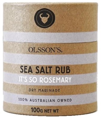 Olssons - Sea Salt Rubs - Rosemary - Kraft