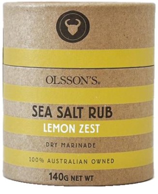 Olssons - Sea Salt Rubs - Lemon Zest - Kraft
