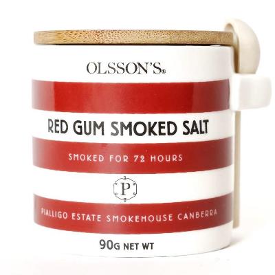 Olssons - Stoneware Jar - Redgum Smoked Salt