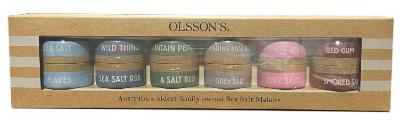Olssons - Gift - Well Seasoned Traveller - 6 Salts