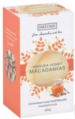 Patons - Boxed - Manuka Honey Macadamias