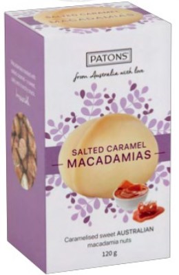 Patons - Boxed - Salted Caramel Macadamias