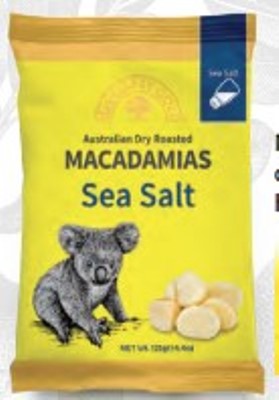 Suncoast Gold - Roasted Macadamias with Sea Salt