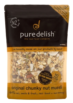 Pure Delish - Cereals - Original Chunky Nut Muesli 