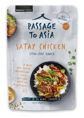 Passage to Asia - Satay Chicken Stir Fry Sauce