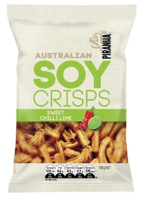 Piranha - Soy Crisps - Sweet Chilli Lime
