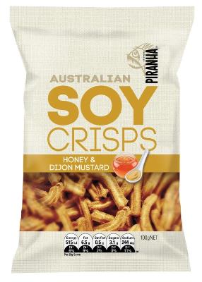 Piranha - Soy Crisps - Honey Dijon Mustard