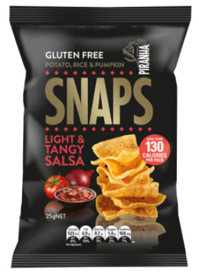 Piranha - Snaps - Sml Light & Tangy Salsa