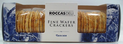 Rocca's Deli - Wafer Crackers - Tuscan