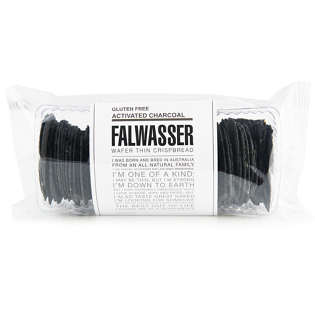 Falwasser - Crispbread - Charcoal - GF