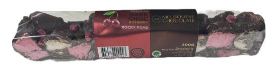 Melbourne Chocolate - Cherry Bite Dark Rocky Road
