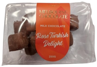 Melbourne Chocolate - Milk Rose Turkish Delight Tub