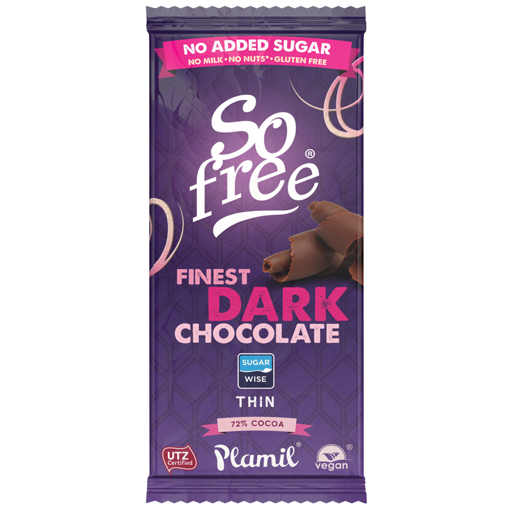 So Free - No Added Sugar Dark Chocolate