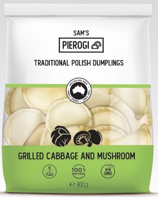 Sams Pierogi - Cabbage & Mushroom