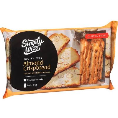 Simply Wize - Crispbreads - Almond - GF