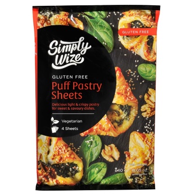 Simply Wize - Puff Pastry Sheets - GF