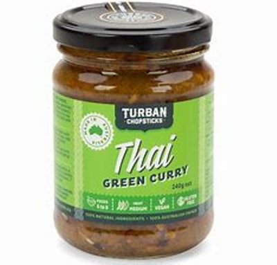 Turban Chopsticks - Curry Paste - Thai Green Medium