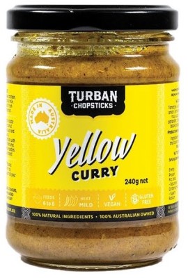Turban Chopsticks - Curry Paste - Yellow Mild