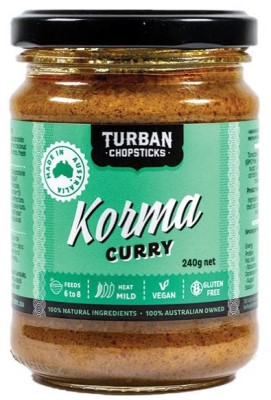 Turban Chopsticks - Curry Paste - Korma Mild