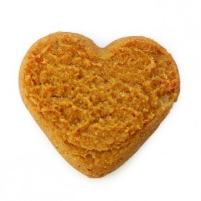 Charlies - Bulk - Cinnamon Shortbread Heart - Bite Size - approx 200pc