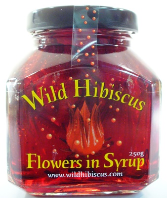 Wild Hibiscus - Flowers in Syrup