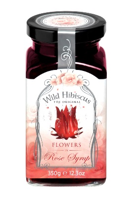 Wild Hibiscus - Flowers in Rose Syrup