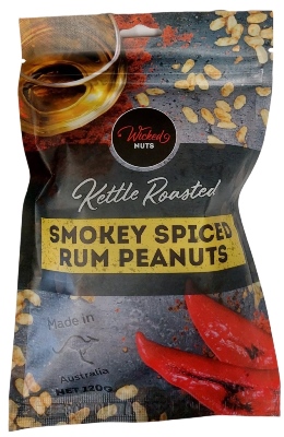 Wicked Nuts - Smoky Spiced Rum Peanuts